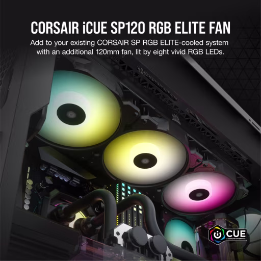 Imagen 10 de Corsair Memory - Ventilador SP120 RGB Elite Per