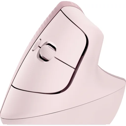 Imagen 2 de Mouse Ergonónico Inalámbrico Logitech Lift Vertical 4000DPI 6Btns BT Rosado