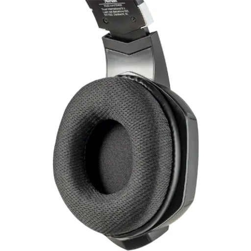 Imagen 3 de Audífonos Gamer Alámbricos Trust GXT322 Carus c/Mic flex Jack 3.5mm Negro