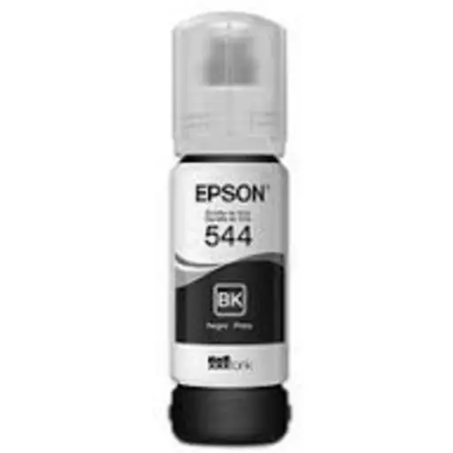 Imagen 1 de Botella de Tinta Epson T544 Color Negro para EcoTank L3110 (65ml) 4500 Pag.
