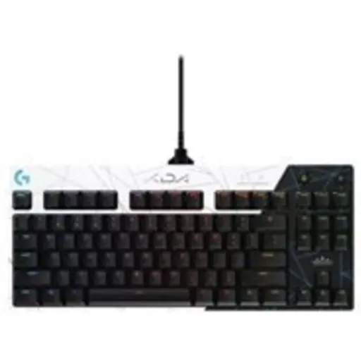 Imagen 1 de Logitech Keyboard Gaming Pro LOL Dewey KDA Negro/Blanco