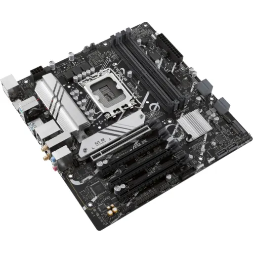 Imagen 3 de Tarjeta Madre Asus PRIME B760M-A AX LGA1700 14°G 4*DDR5 2*M.2 WiFi DP 2*HDMI PS2