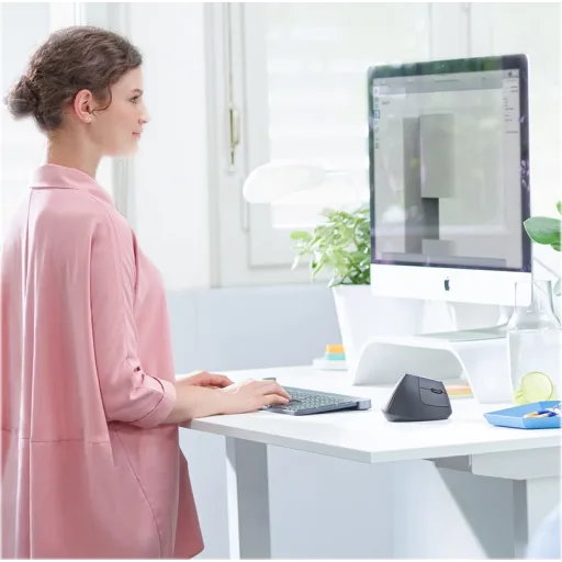 Imagen 10 de Mouse Ergonómico Inalámbrico Logitech MX Vertical Óptico 4000DPI 4 Botones Negro