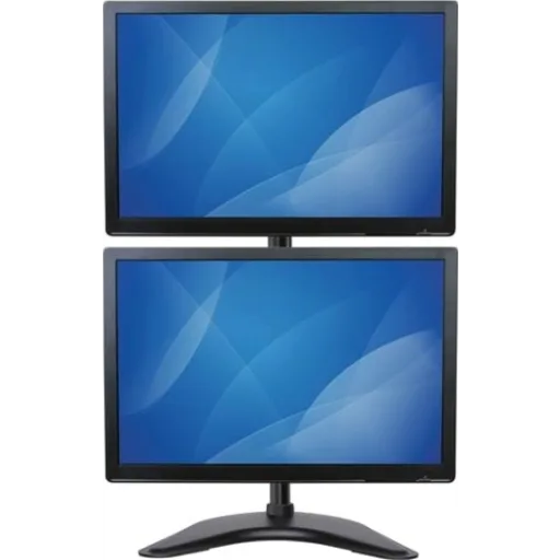 Imagen 5 de Soporte de Escritorio c/Base para 2 Monitores Vertical hasta 27" 10Kg Ajustable