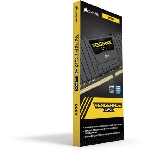 Imagen 4 de Memoria RAM 8GB DDR4 3000MHz DIMM CL16 Non-ECC 1.35v 288p - Corsair VengeanceLPX