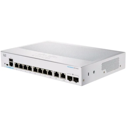 Imagen 0 de Switch Cisco CBS350 Managed 8-port GE, Ext PS, 2x1G Combo