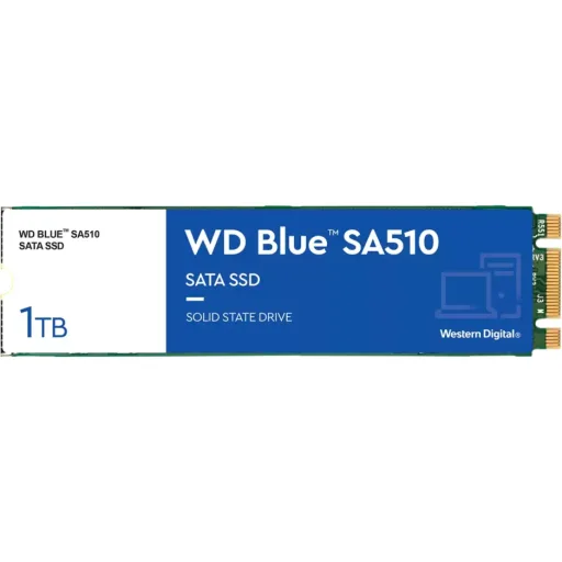 Unidad SSD Western Digital Blue SN510 1TB M.2 22*80 SATA3 3D Le560MB/s Es520MB/s