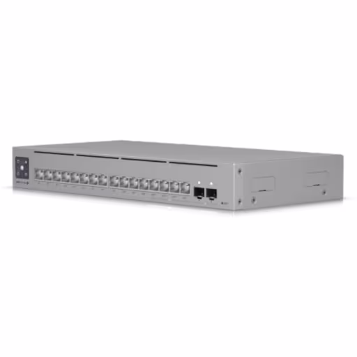 Imagen 5 de Switch Ubiquiti 12-1000 4-2500 POE++ 180W-TOT 2-SFP+10G REQ-UNIFI SWITCH L3