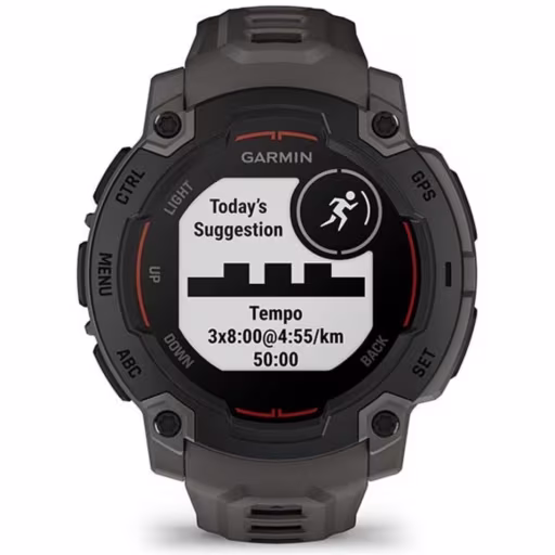 Imagen 0 de Garmin Instinct E 45mm - Negro con correa gris marengo [010-02933-00]