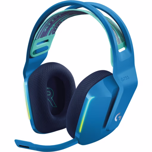 Imagen 0 de Logitech G733 LIGHTSPEED Wireless RGB Gaming Headset BLUE