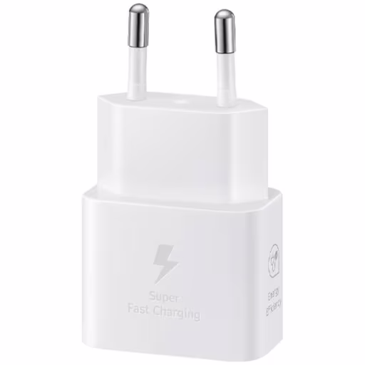 Imagen 2 de Cargador de Pared Samsung 25W USB-C p/ Teléfonos y disp. Galaxy sin Cable Blanco