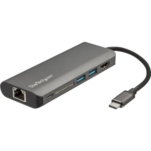 StarTech.com Hub USB-C Autoalimentado de 7 puertos con