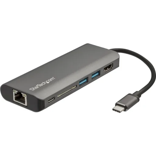 Startech Hub USB-C de 4 Puertos Ladron USB Tipo C Negro