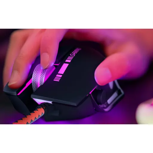 Imagen 2 de Mouse Gamer Xtech 3D 8 Botones Alámbrico USB con Resolución hasta 7200dpi LED 