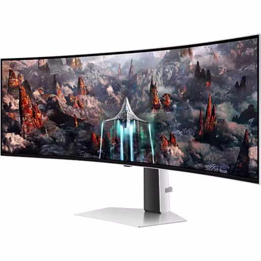 Imagen 10 de Monitor Gamer Curvo Samsung Odyssey OLED G9 49" DQHD5120*1440 OLED DP HDMI 240Hz