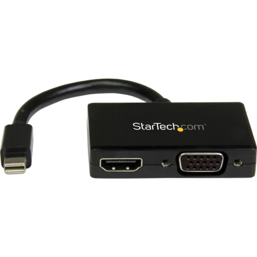 Imagen 0 de Adaptador de Video Mini DisplayPort Audio/Video a HDMI a VGA comp Thunderbolt 