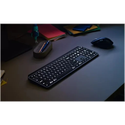 Imagen 7 de Teclado Inalámbrico Logitech MX Receptor USB Español Negro p/Win Mac Linux Andro