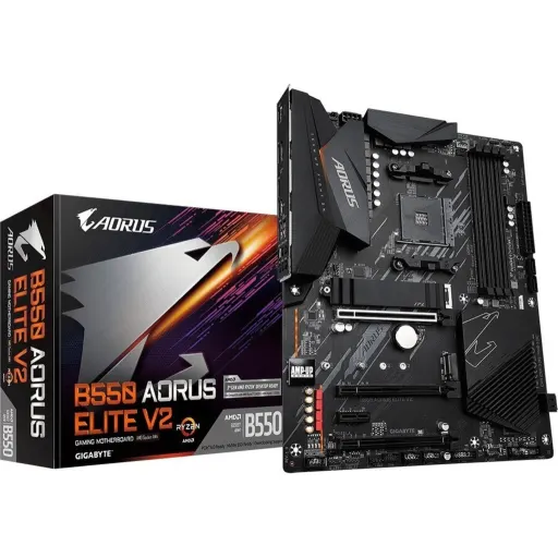 Imagen 11 de Tarjeta Madre Gigabyte B550 AORUS ELITE V2 AMD AM4 4*DDR4 2*M.2 DP HDMI USB3.2