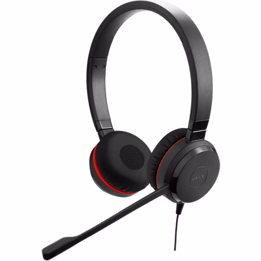 Imagen 1 de Audífonos Alámbricos Jabra Evolve 20 SE, USB-A/C MS Stereo c/micr y cntr llamada