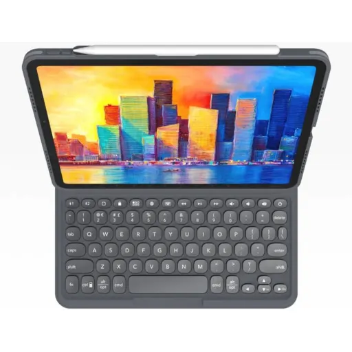 Imagen 5 de Funda con Teclado Zagg Pro Keys para iPad Air 10.9 Gris
