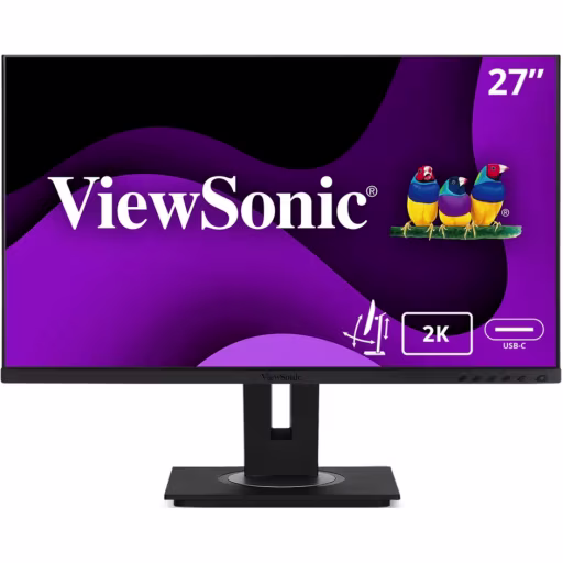 Monitor Viewsonic VG2756A-2K 27"" QHD 2560*1440 IPS LAN DP HDMI USB-A USB-B USB-C