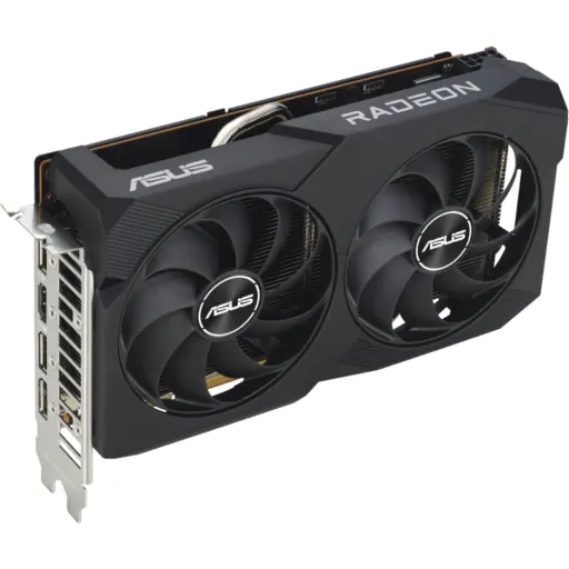 Imagen 2 de Tarjeta de Video Asus Dual Radeon RX 7600 V2 8GB GDDR6 PCIe4.0 3*DP HDMI ATX
