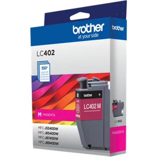 Imagen 4 de Cartridge Brother LC402MS Magenta Comp. MFCJ6740DW, 550 Páginas