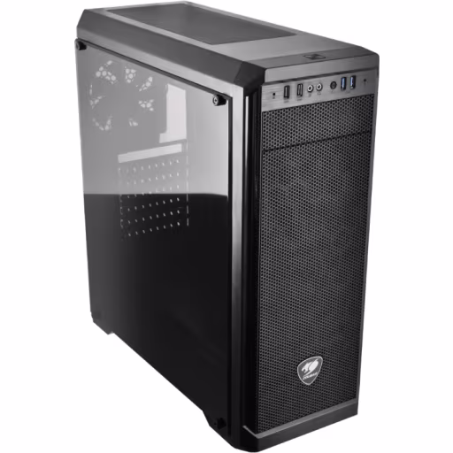 Imagen 3 de Gabinete Cougar MX330, Mid Tower 2*USB2.0 2*USB3.0 Panel Transparente ColorNegro