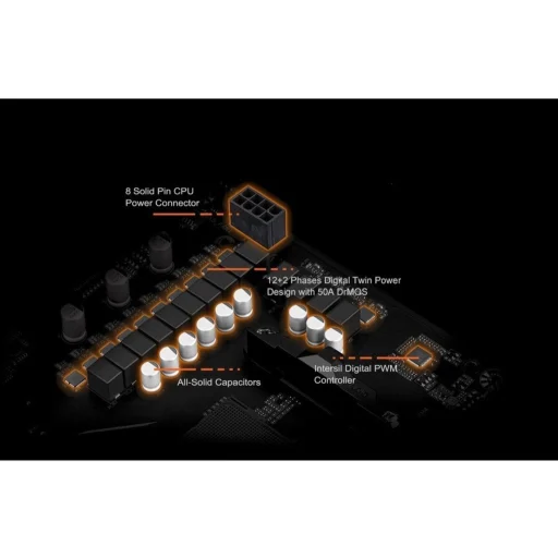 Imagen 2 de Tarjeta Madre Gigabyte B550 AORUS ELITE V2 AMD AM4 4*DDR4 2*M.2 DP HDMI USB3.2
