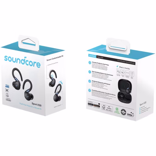 Imagen 6 de Audifono True Wireless Sport X20 Soundcore negro