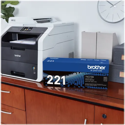 Imagen 2 de Toner Brother TN-221BK Negro Impr Laser HL3140 3170 9130 9330, 2500 Pág aprox