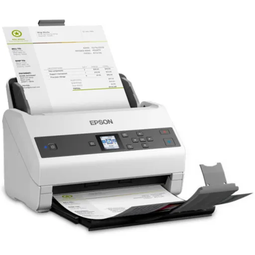Imagen 1 de Escáner de Escritorio Epson DS-870 Color Duplex 1200dpi 65rpm USB 7000 Pág diari