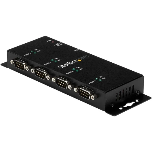 Imagen 5 de HUB USB StarTech 4 Port SERIAL DB9 RS232 Riel DIN Ind. Montaje Pared