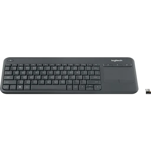 Imagen 9 de Teclado con TouchPad Inalámbrico Logitech K400 PLUS compatible PC SmartTV Negro