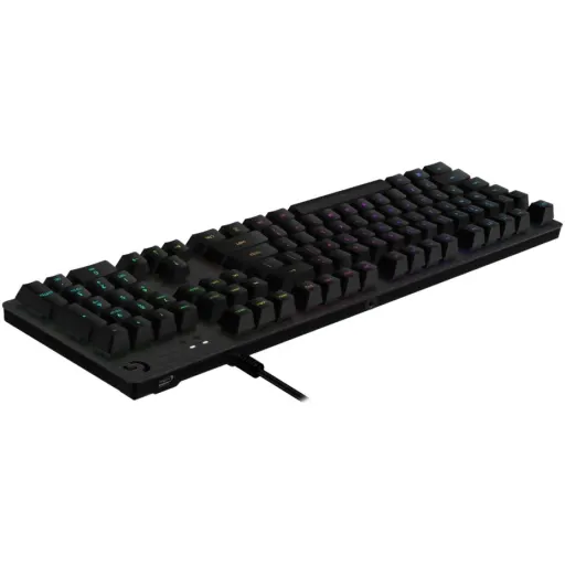 Imagen 1 de Logitech Gaming G513 - Teclado - con retroiluminación - USB - inglés - interruptor: Romer-G táctil - carbón