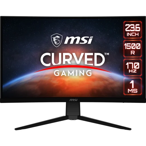 Imagen 2 de Monitor Gamer Curvo MSI G2422C 24" FHD 1920*1080 LED VA DP 2*HDMI 180Hz