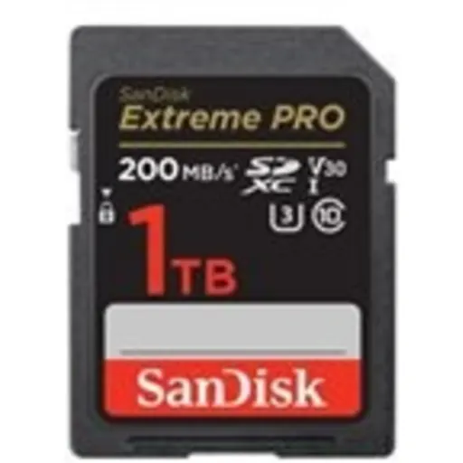 Imagen 3 de SanDisk Extreme Pro - Tarjeta de memoria flash - 1 TB - Video Class V30 / UHS-I U3 / Class10 - SDXC UHS-I