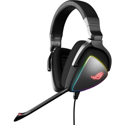 Imagen 0 de Audífonos Gamer Asus ROG Delta, RGB Micrófono Boom USB-C Color Negro