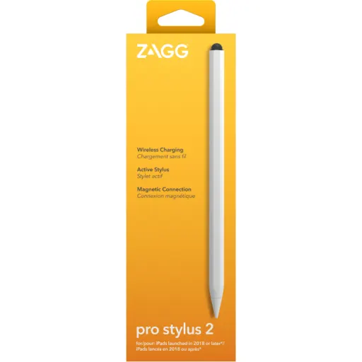 Imagen 4 de Lápiz Zagg Pro stylus 2 para iPad con carga inalámbrica Color Blanco