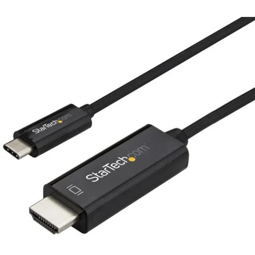 Cable USB tipo C a HDMI Macho Resolución 4K, 2m - Negro - Cables