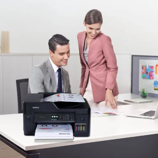 Imagen 5 de Impresora Multifunción Brother MFC-T4500DW A3 Tanque color WiFi USB LAN