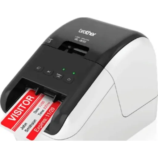 Imagen 2 de Impresora de Etiquetas Profesional Termica Brother QL-800 300x600dpi USB