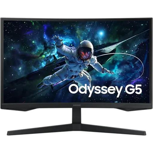 Imagen 1 de Monitor Gamer Curvo Samsung G55C Odyssey G5 32" 2560x1440 VA DP HDMI 165Hz