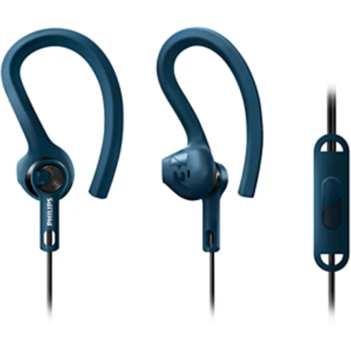 Imagen 0 de Philips SHQ1405 ActionFit RunWild w/ Mic - Blue (SHQ1405BL/00)