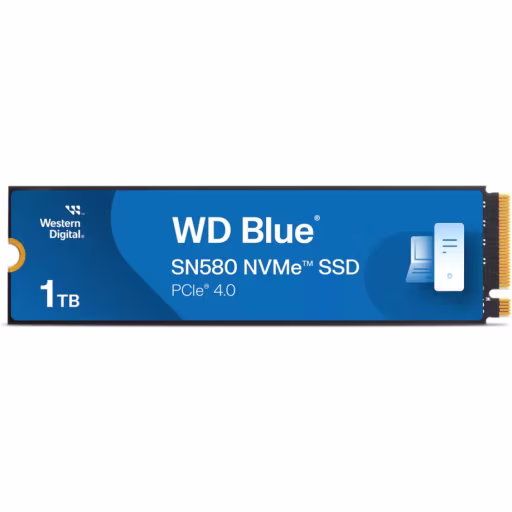 Imagen 4 de Unidad SSD Western Digital Blue SN580 1TB M.2 22*80 PCIe4x4 Le4000MB/s Esc2000MB