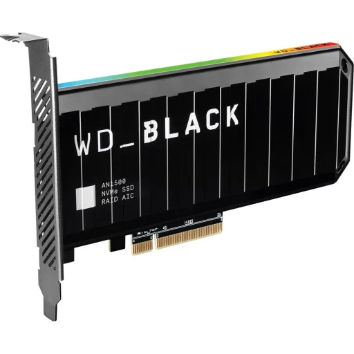 Imagen 4 de Tarjeta PCIe SSD Western Digital Black AN1500 4TB PCIe G3 x8 NVMe c/RGB Negro