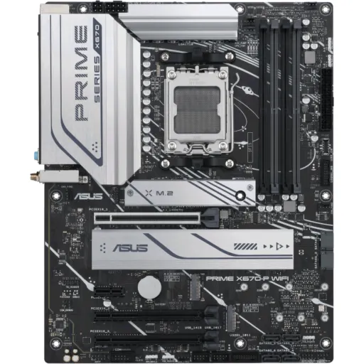 Imagen 0 de Tarjeta Madre Asus PRIME X670 P WIFI AMD AM5 4*DDR5 M.2 SATA3 LAN HDMI USB3.2
