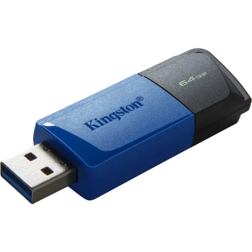 Imagen 4 de Pendrive 64GB Kingston DataTraveler Exodia M USB3.2 Gen1 Color Negro/Azul