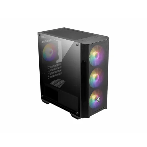 Imagen 1 de Gabinete Gamer MSI MAG FORGE M100A Panel Acrilico USB/USB3.2 Jck/Aud mATX Negro