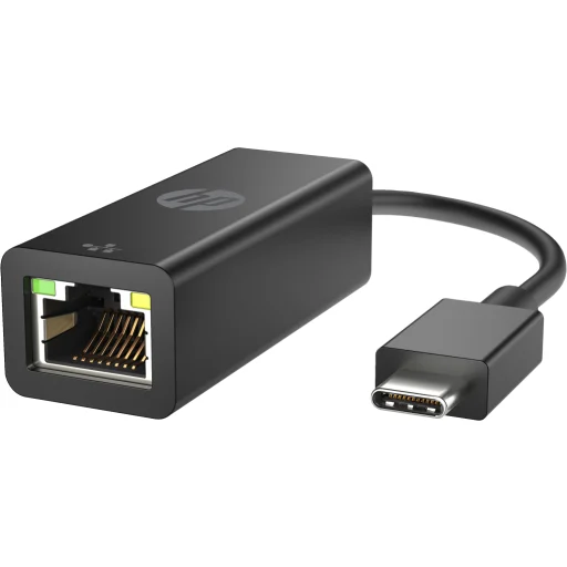 Imagen 1 de Adaptador de Red USB-C a Red Gigabit RJ-45 G2 cable Long 104mm Color negro - HP